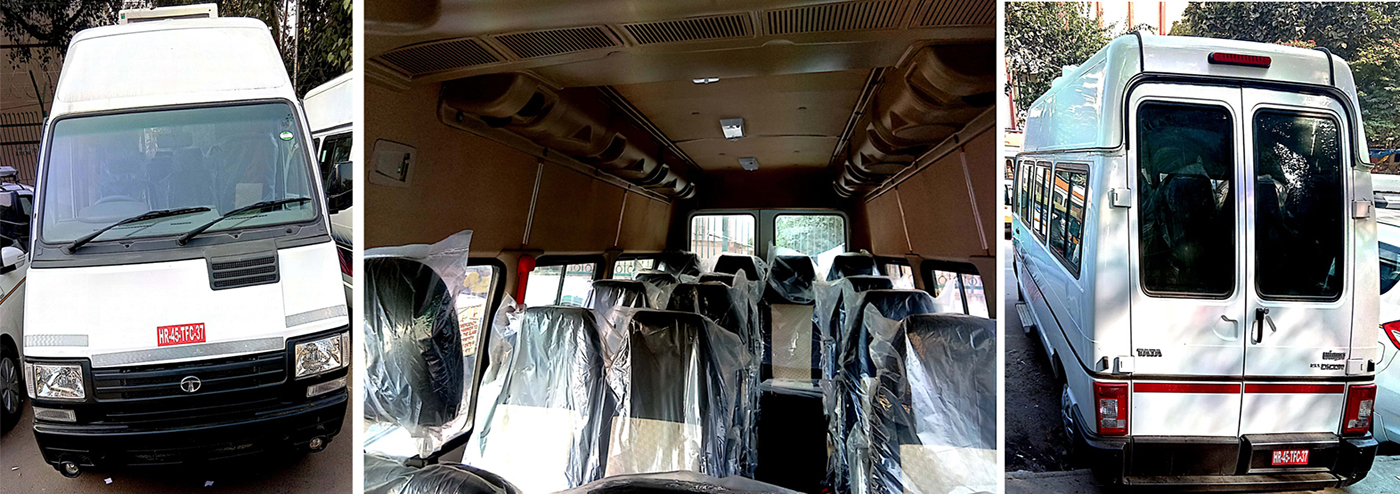 12 Seater Tempo Traveller in Delhi