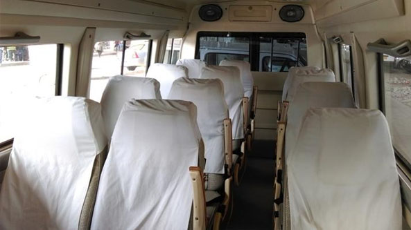 12 Seater Tempo Traveller