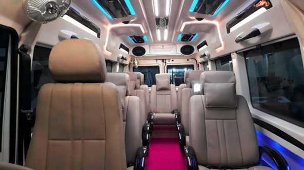 9 Seater Tempo Traveller